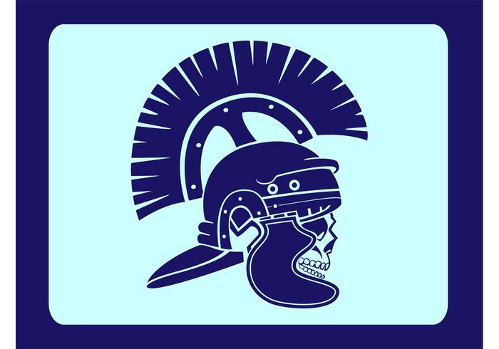 700x490 Roman Helmet Vector
