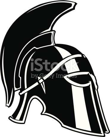 370x463 Spartan Helmet Silhouette