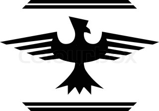 320x224 Silhouette Two Birds On Background Sun Stock Vector Colourbox