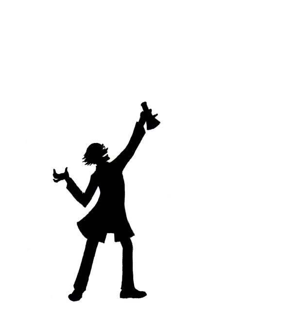 603x660 Science Class Silhouette