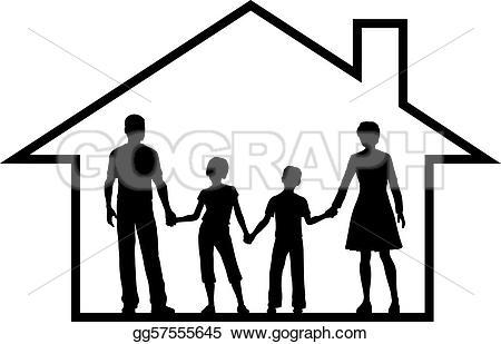450x309 Roof Clipart Family Under