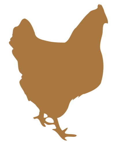 409x500 Hen Silhouette Public Domain Vectors