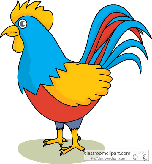 512x550 Picturesque Design Ideas Rooster Clipart Crowing Kid Roosters
