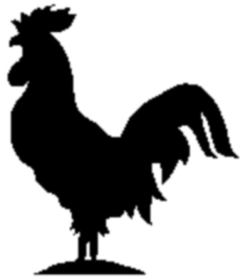 351x400 Best Photos Of Rooster Outline Clip Art