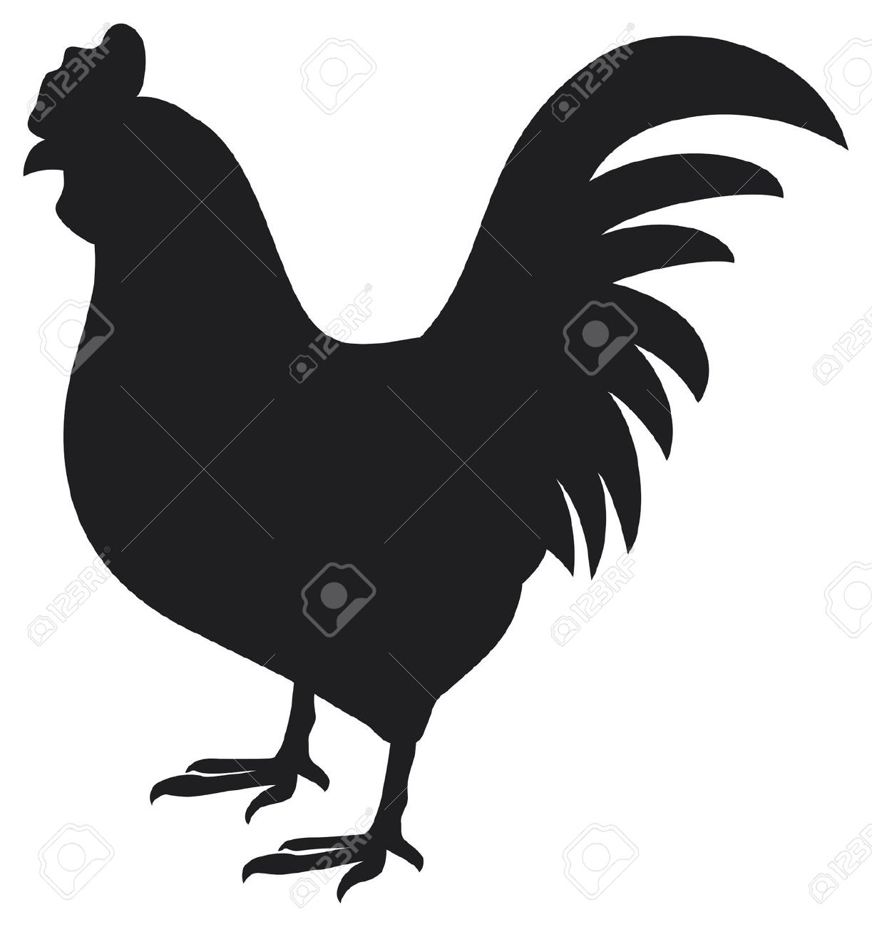 1223x1300 Rooster Silhouette Rooster Cock Silhouette