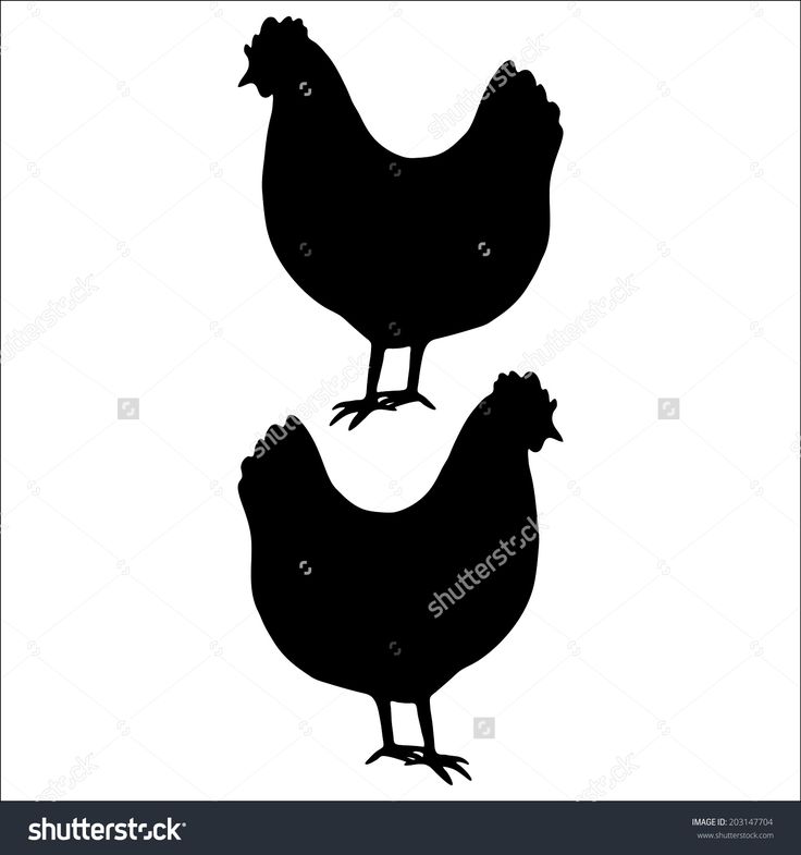 Rooster Silhouette Vector Free