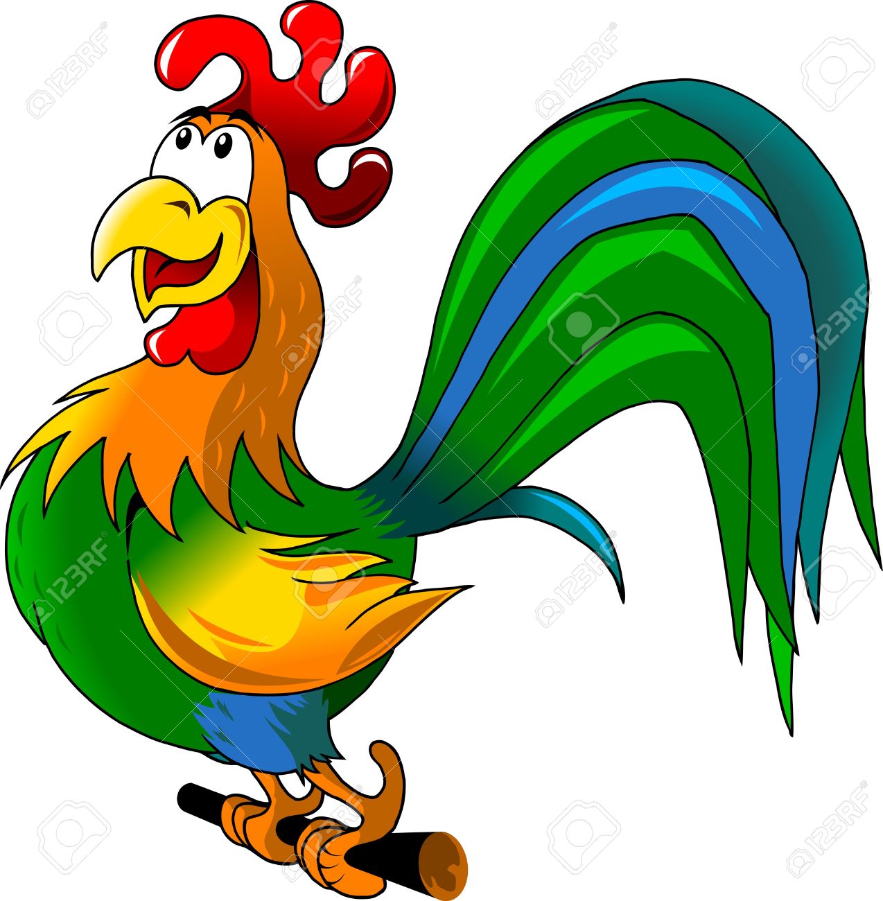 1274x1300 Rooster Clipart Green Many Interesting Cliparts