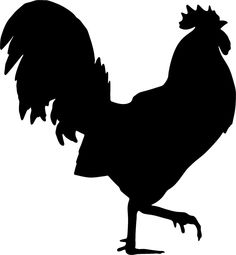 236x255 Rooster Silhouette Clipart