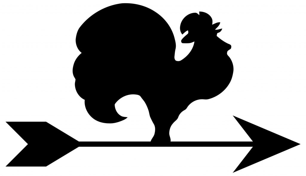 1024x589 Best 15 Rooster Weather Vane Silhouette Pictures