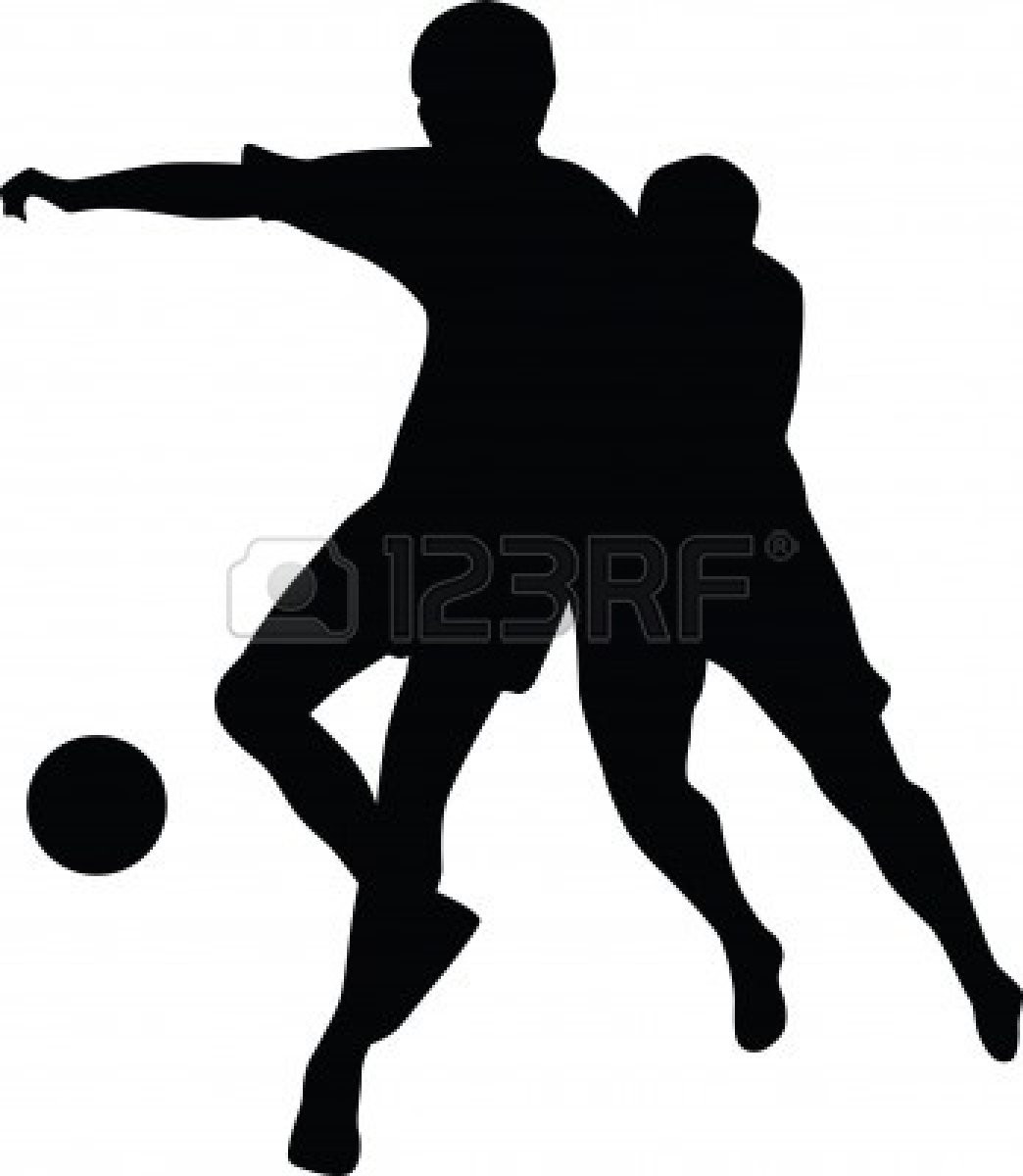 1044x1200 Silhouette Of Group Young American Football Players Standing