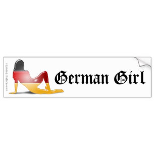 307x307 German Girl Stickers Zazzle