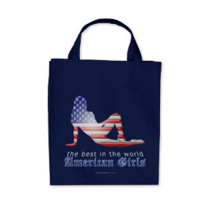 307x307 Usa United States America National Tote Bags Zazzle