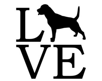 340x270 Rottie Silhouette Etsy