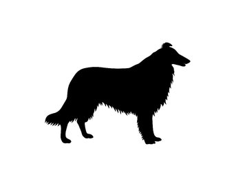 340x270 Collie Decal Etsy