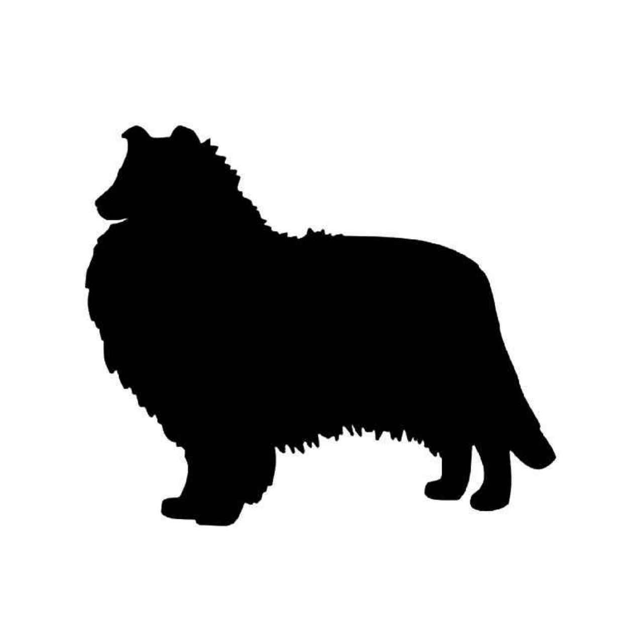 1280x1280 Collie Dog 1 Vinyl Decal Sticker