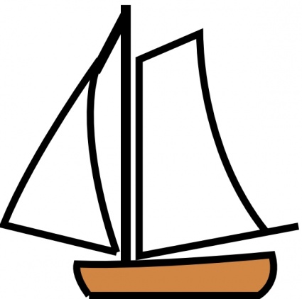 425x422 Sailing Boat Silhouette Clip Art Vector, Free Vector Images
