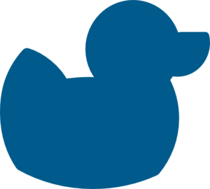 300x270 Duck Silhouette Clip Art