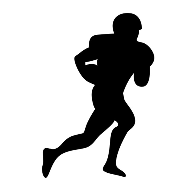 Rugby Ball Silhouette