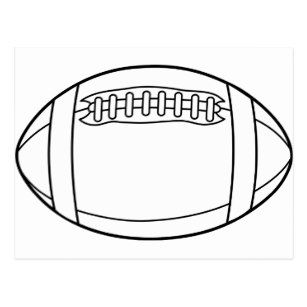 307x307 Rugby Ball Postcards Zazzle