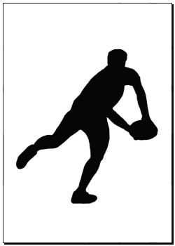 250x350 Posters Of Sport Silhouette