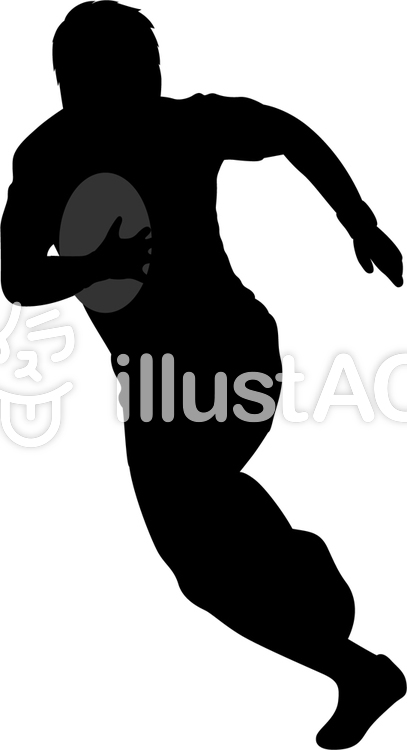 407x750 Free Cliparts Silhouette, Rugby