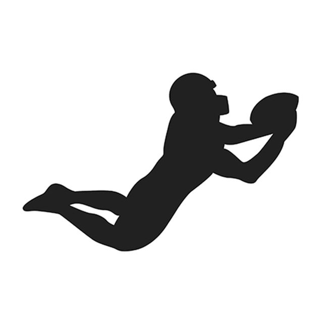 640x640 American Football Rugby Sport Art Vinyl Sticker Decals For Car
