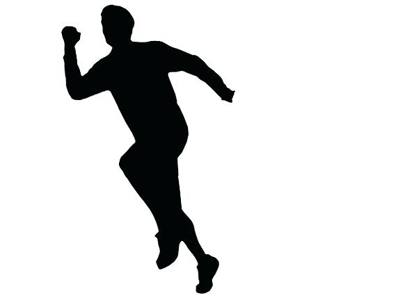 595x429 Runner Silhouette Runner Silhouette Images