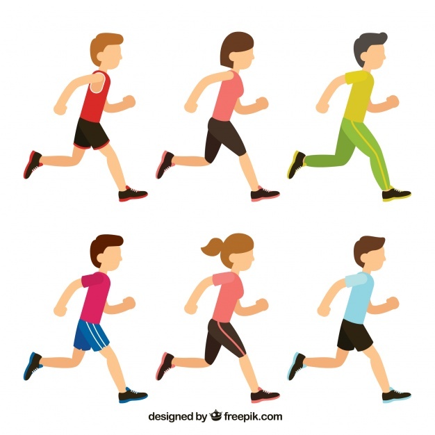 Runner Silhouette Vector Free Download at GetDrawings | Free download