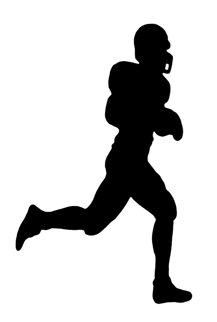 718x1063 Football Clipart Runner Many Interesting Cliparts
