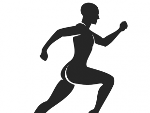 310x233 Runner Silhouette Vector Free Vectors Ui Download