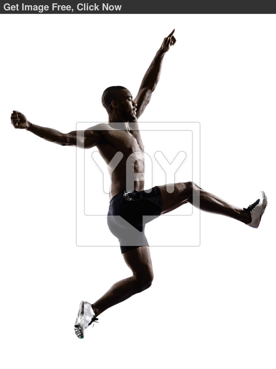 907x1210 Young African Muscular Build