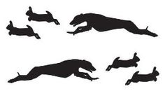 236x130 Running Whippet Clipart