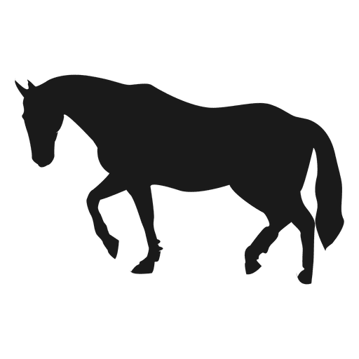 512x512 Running Horse Silhouette