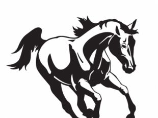 310x233 Vector Set Of Running Horses Silhouette Design Free Vectors Ui
