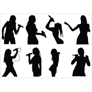 300x300 7521 Running Man Silhouette Clip Art Free