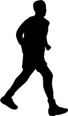 135x229 Man Running Silhouette Silhouette Of Man Running