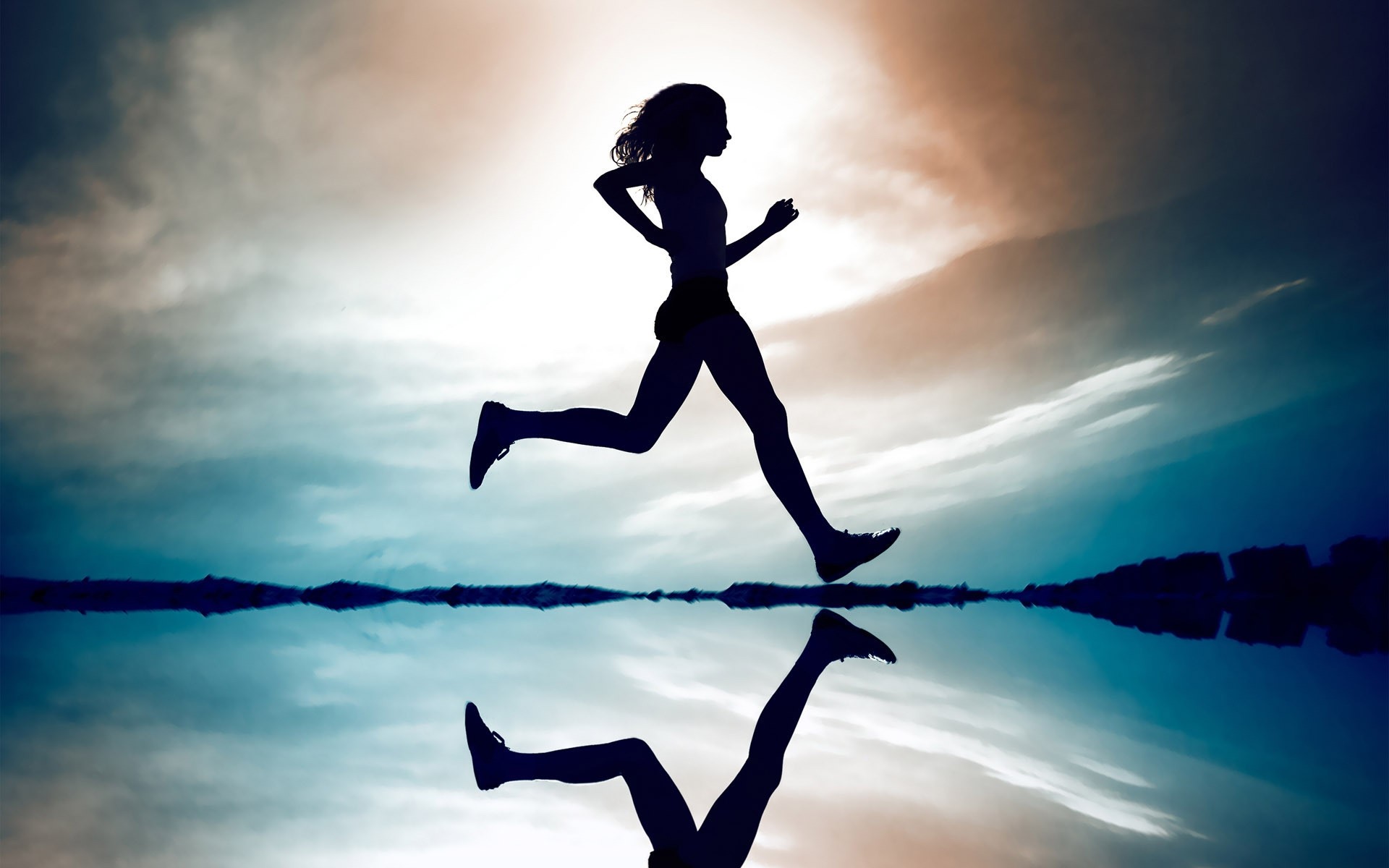 1920x1200 Girl Running. Android Wallpapers For Free.