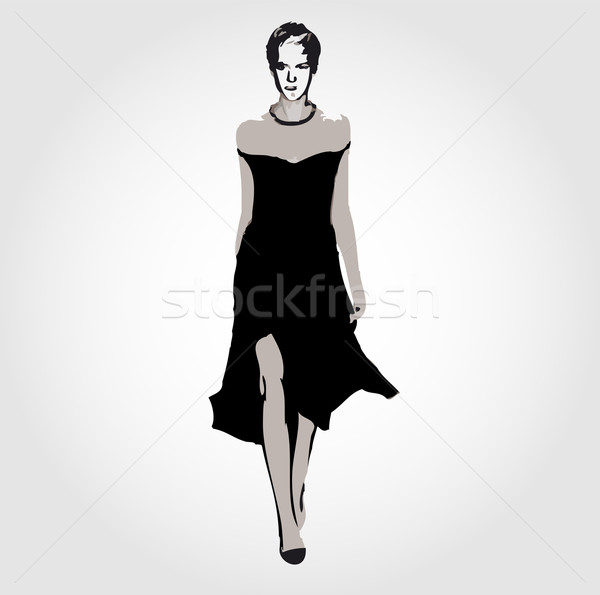 600x595 Runway Model Stock Photos, Stock Images And Vectors Stockfresh