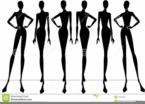 600x430 Free Runway Models Clipart Free Images