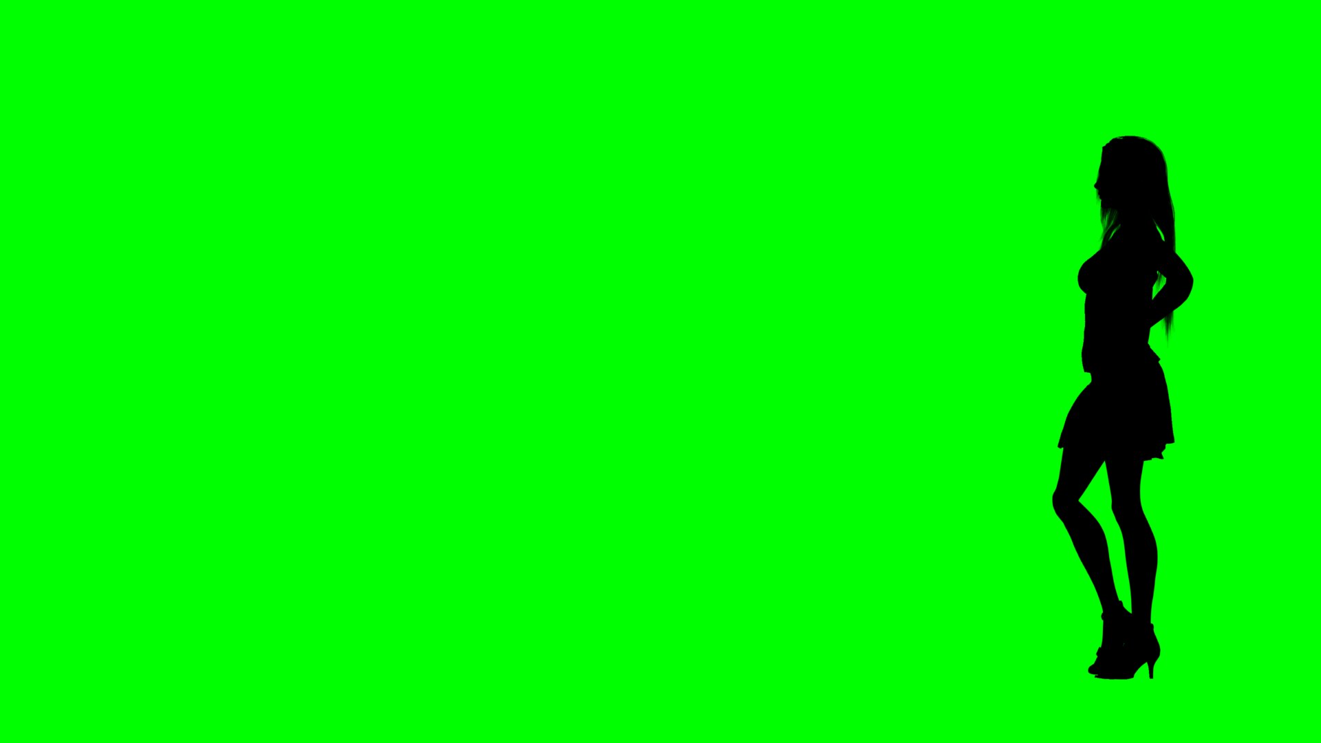 1920x1080 Free Hd Video Backgrounds Fashion Model Silhouette Catwalk