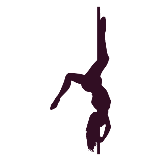 512x512 Pole Dance Russian Layback Silhouette
