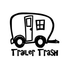 236x236 Buy 2 Get 1 Free! Digital Clipart Camper Silhouettes, Summer