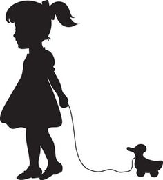 236x261 Little Girl Outline Clip Art