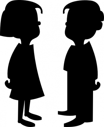 350x425 Silhouette Sad Clipart, Explore Pictures