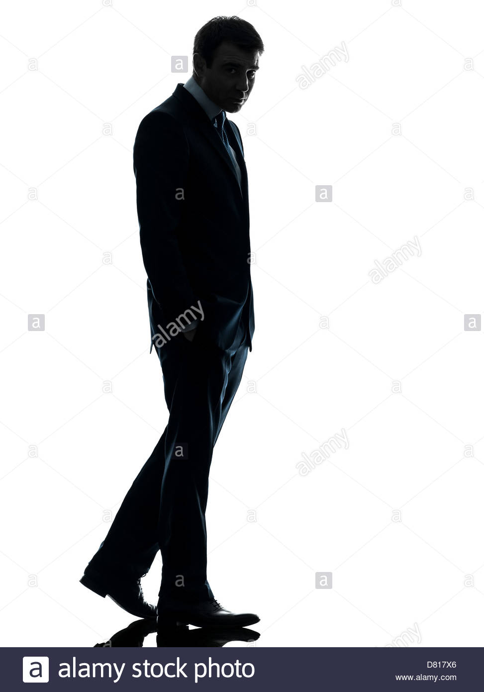 973x1390e Business Man Sad Full Length In Silhouette Studio Isolated