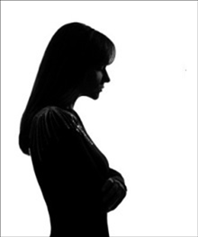 220x264 Sad Girl Silhouette