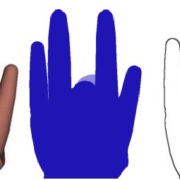 255x255 Fig. 5. Silhouette Area Based Similarity Measures Cannot Resolve