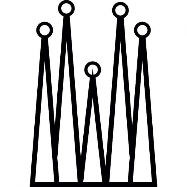 626x626 Sagrada Familia Building, Ios 7 Symbol Icons Free Download