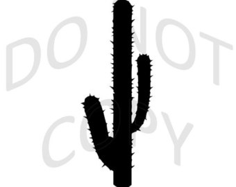340x270 Cactus Stencil Etsy