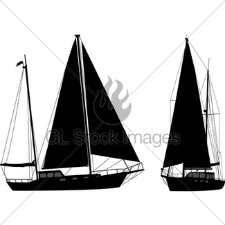 325x325 Sailboat Sketch Illustration Gl Stock Images